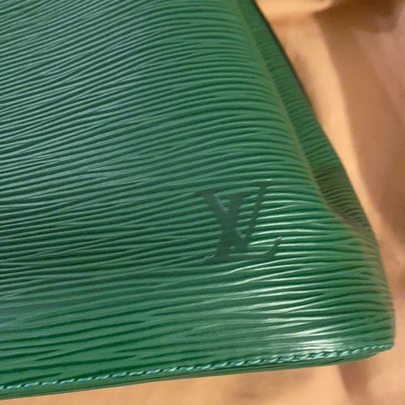 Perfect!! Louis Vuitton Noe epi green leather bucket handbag - Picture 6 of 16